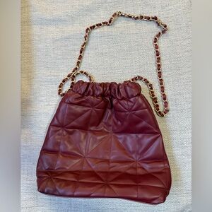 Target - A New Day Burgundy Crossbody Purse